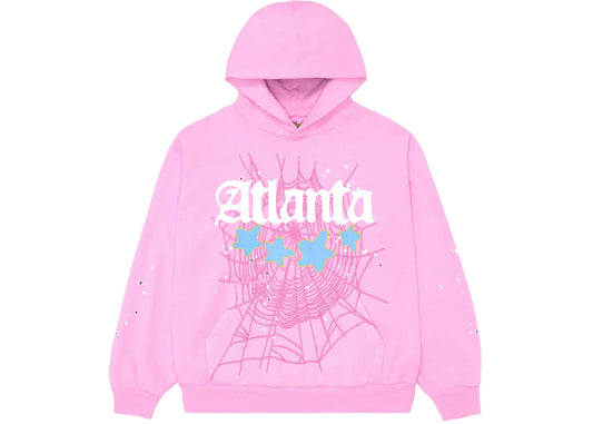 Atlanta Pink Sp5der Hoodie