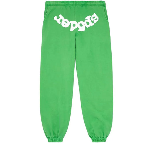 Sp5der Green Logo Sweatpants